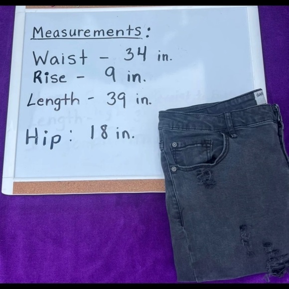 Garage black high‎ waist jeggings size 13 - Picture 8 of 8